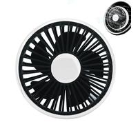 Ventilatore portatile per auto, ventilatore USB per auto - Ventola di uscita aria USB CAR, dispositivo di ventilazione di lunga durata da 15 V per campeggio camion campeggio viaggi