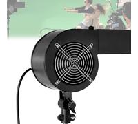 Ventilatore Portatile per Fotografia da 120W, Macchina del Vento da Studio con Controllo della Velocità Variabile & Testa Regolabile a 180° - Ventilatore per Effetti Speciali da 2600RPM per Riprese Vi