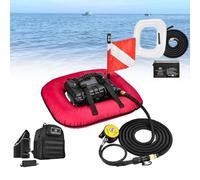 Ventilatore portatile per immersioni subacquee, senza serbatoio, con batteria ricaricabile, per immersioni ricreative e pesca, esplorare fino a 9 m di profondità