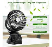 Ventilatore portatile per ogni luogo, ventilatore ricaricabile a batteria al litio con funzione aromatica, mini ventilatore USB per scrivania, casa,