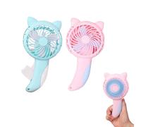 Ventilatore portatile per studenti - manuale Blower, simpatico gadget | Mini personal Air Circulator - Dispositivo compatto per brezza refrigerante - strumento per ragazze bambini viaggio