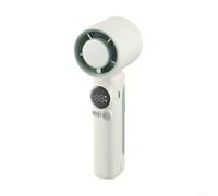 Ventilatore portatile personale dal design efficiente con alti giri al minuto per soluzioni di raffreddamento efficaci (beige)