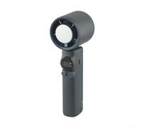 Ventilatore portatile personale dal design efficiente con alti giri al minuto per soluzioni di raffreddamento efficaci (grigio)