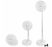 Ventilatore Portatile Pieghevole Aktive Ricaricabile [4 Unità]