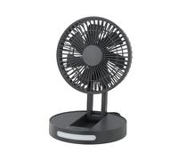 Ventilatore Portatile Pieghevole Ricaricabile con Tavolo Integrato e Display Dig [EEK: A+]