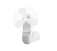 Ventilatore Portatile Pieghevole USB Silenzioso per Studenti, da Tavolo, da Esterno, , Piccolo, Regalo, A Forma di Piccola Tigre Bianca