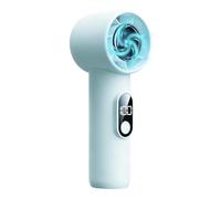 Ventilatore portatile portatile a 100 velocità Turbo Wind Blower | Ventilatore portatile a basso rumore da 1800 mAh, ricaricabile, per campeggio, escursionismo, estate, spiaggia, concerti
