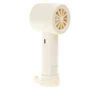 Ventilatore portatile portatile con display a LED 1200 mAh batteria ricaricabile dispositivo di raffreddamento per esterni e viaggi ergonomico palmare