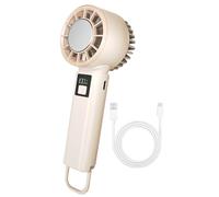 Ventilatore Portatile Portatile: Forte Circolazione 'aria, Ricarica Di Tipo C, Controllo Della Velocità Multilivello, Batteria A Lunga Durata | Raffreddamento Personale Per La Stagione Calda, Camp