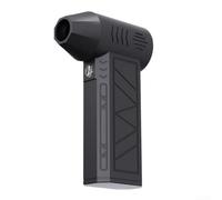 Ventilatore portatile portatile per polvere, turbo ventilatore con motore brushless, 130000 giri/min, LED ricaricabile, 4 impostazioni di velocità, per la pulizia di auto, casa, ufficio (4000 mAh)