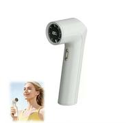 Ventilatore portatile portatile, velocità del vento di precisione a 100 livelli, da brezza leggera a 16000 giri/min, batteria da 3000 mAh, durata 9H, compatto e leggero, per viaggi estivi, ufficio