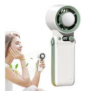 Ventilatore portatile portatile, ventilatori personali, portatili da 6000 mAh, 199 velocità, pieghevole, leggero, refrigeratore per auto, ufficio, campeggio, camera da letto, viaggi all'aperto