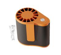 Ventilatore portatile portatile, ventola di raffreddamento in vita, ventilatore portatile ricaricabile, ventilatore portatile con 3 velocità, ventilatore violento con ricarica USB, forte flusso d'aria