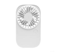Ventilatore portatile progettato per attività all'aperto e ambienti interni confortevoli (bianco)