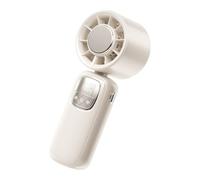 Ventilatore portatile | Raffreddatore d'aria personale | Display a LED leggero dispositivo di raffreddamento pieghevole con velocità regolabili per caldo, lavoro, campeggio, trucco, vacanze