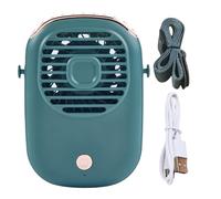 ventilatore portatile, refrigeratore personale per il collo, ventilatore ricaricabile USB, 12 x 9 x 3,5 cm, versatile gadget di raffreddamento, ideale per casa, palestra, lavoro, passeggiate