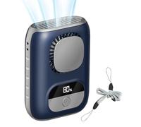 Ventilatore Portatile Ricaricabile A Vita Ventilatore Personale Con Batteria All'aperto Donne Viaggi Di Lavoro Al Coperto, Gadget Portatili, Rinfrescante Strumenti Basso