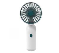 Ventilatore portatile ricaricabile - Impostazioni USB a 3 velocità Ventilatore personale leggero e silenzioso - Ricarica silenziosa Pocket Ventola di raffreddamento per la stagione calda