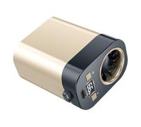 Ventilatore portatile ricaricabile, mini dispositivo di raffreddamento personale ergonomico da viaggio, con clip per cintura, per viaggi, uomini, donne, familiari, amici, casa, interni ed esterni