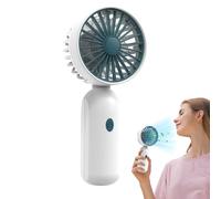 Ventilatore portatile ricaricabile - Ventilatore a mano ricaricabile | Ventilatore elettrico portatile | Ventilatore portatile | Ventola di raffreddamento portatile USB a 3 velocità | Dispositivo di