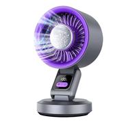 Ventilatore Portatile Rinfrescante | Raffreddatore D'Aria Pieghevole Ricaricabile Da Viaggio,Ventilatore Per Scrivania Con Gancio | Per Casa Viaggio Camera Da Esterno Estate Lavoro Spiaggia Campeggio