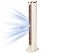 Ventilatore portatile senza lama - Ventilatore a torre ricaricabile tramite USB, condizionatore personale per scrivania, ufficio, camera da, dispositivo di raffreddamento verticale per casa, aut