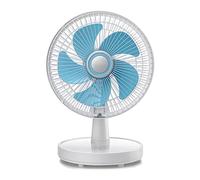Ventilatore portatile, Tavolo portatile con 3 velocità Forte, silenzioso e ruotabile a 360° for scrivania USB domestica Piccolo ma potente(Table)
