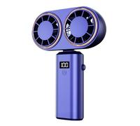 Ventilatore portatile - Tripla Velocità con Display Digitale e Design Pieghevole | Soffiatore d'Aria Ricaricabile - per studenti ragazzi ragazze adolescenti adulti estate soggiorno scuola campeggio sp