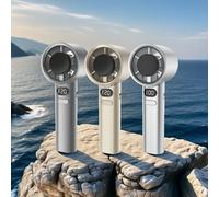 Ventilatore portatile USB ricaricabile 120 velocità del vento Mini ventilatore portatile senza lama Ventilatori personali ad alta velocità Ventilatore elettrico per ciglia