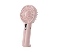 Ventilatore Portatile USB Ventilatore portatile con velocità del vento regolabile. Questo dispositivo leggero funziona sia come che da tavolo. Ricaricabile tramite USB. È un'ottima soluzione.