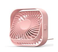 Ventilatore Portatile Ventilatore Da Tavolo USB Mini Ventilatore Portatile A 3 Velocità Ventola Di Raffreddamento Piccola Ventola Di Raffreddamento Testa Girevole A 360 ° For Tavolo E Desktop Da Uffic
