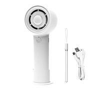 - Ventilatore portatile | Ventilatore manuale regolabile in 3 livelli, ricarica rapida - Ventilatore da viaggio con design ergonomico per ragazze, donne e bambini alla moda