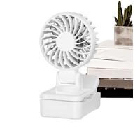 Ventilatore portatile, ventilatore personale da ufficio | Ventaglio da viaggio portatile ricaricabile USB silenzioso | Potente macchina di flusso d'aria, forte di raffreddamento per la spiaggia
