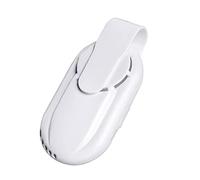 Ventilatore Portatile Ventilatore Portatile Riutilizzabile For Maschera Facciale Clip-On Estate Indossabile Sport Raffreddamento Filtro Aria Scarico Personale USB Mini Ventilatori Mini Ventilatore(Whi