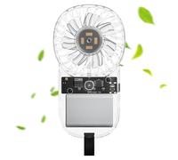 Ventilatore portatile, ventilatore portatile | ventilatore personale portatile, strumento trasparente ricaricabile a 3 velocità, illuminazione circostante potenti dispositivi silenziosi, fantastici