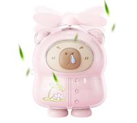 Ventilatore Portatile: Ventilatori Ricaricabili | Accessorio Personale Capybara Cooliing | 5,7x5,8x8,2cm Ricarica Usb Silenzioso Portatile Di Raffreddamento A Mano Per Bambini Adulti Acamp