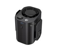 Ventilatore portatile versatile con power bank, luce LED, clip lunga per la vita