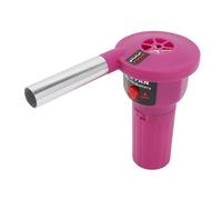 Ventilatore portatile viola per barbecue - 1.5V a mano per campeggio e barbecue