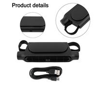 Ventilatore posteriore auto regolabile con comode fascette per un facile fissagg