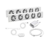 Ventilatore potenziatore radiatore design robusto con lunga durata di 50000 ore