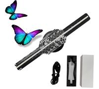 Ventilatore Pubblicitario 3d Per Promozioni Stagionali, Display Olografico Da 14 Cm Con Video Di Natale/halloween, Controllo Tramite App Per Marketing Retail E Ristoranti