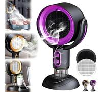 Ventilatore Puff Chill for Fumare, Highfan for Fumatori in Interni, Purificatore di Fumo Akafinds, Ventilatore Purificatore for Fumo Highfan, Aspiratore da Cucina Portatile da Controsoffitto(Purple,Re
