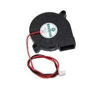 Ventilatore radiale 5015 - 5 V/12 V/24 V CC, ventola di raffreddamento silenziosa con cuscinetto olio, flusso d'aria 3,85 CFM e rumore 25 dB(A), per parti e industriali (5 V)