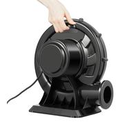Ventilatore radiale da 220 V, 370 W, pompa a castello, IP44, per giocattoli gonfiabili, 2800 giri/min, 80 dB, silenzioso, pressione massima del vento 1250 pa, volume d'aria massimo 340 m³/h