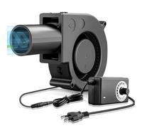 Ventilatore radiale da 220 V, ventola radiale da 12 V, 97 x 33 mm, ventilatore radiale con controller, ventola a turbina, dotato di uscita dell'aria, per la ventilazione di cambio della ventola