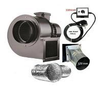 Ventilatore Radiale Regolatore + Flangia + Tubo Di Luftabsaugung Centrifughe