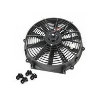 Ventilatore Radiatori Auto Ventilatore Per Aria Condizionata Per Auto Da 8", 12", 14", 12 V, 24 V, Condensatore Da 80 W, Ultrasottile Da 6,6 Cm, 3800 Giri/min(14-inch 12V)