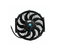 Ventilatore Radiatori Auto Ventola Di Raffreddamento Elettrica Push Pull Per Radiatore Elettrico Universale Da 12 Pollici, Kit Di Montaggio 12 V 80 W, 2000 Giri/min, Nero