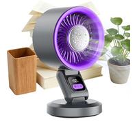 Ventilatore Raffreddante da Scrivania | Raffreddatore d'Aria Ricaricabile Pieghevole Silenzioso - Ventilatore ad Aria Fredda con Gancio,per Casa Ufficio Viaggi Camera da Estate Lavoro Spiaggia
