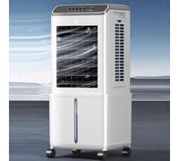Ventilatore raffreddante portatile, Raffreddatore evaporativo 1800CFM 10L 24H 4Ice 3Velocità Umido Silenzioso 60x30x25cm